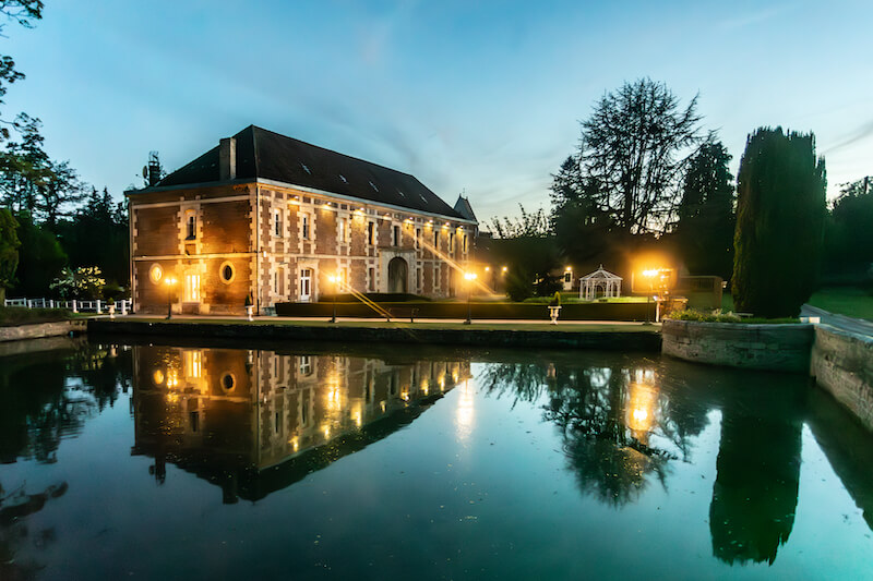 Grand Gite Groupe Oise 60 château et salle de réception