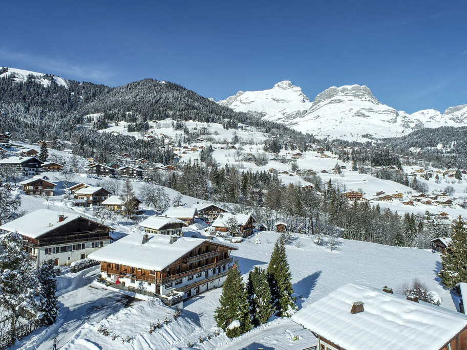 Grand Gite Groupe Haute-Savoie 74 Chalet La Terrasse du Mont Blanc