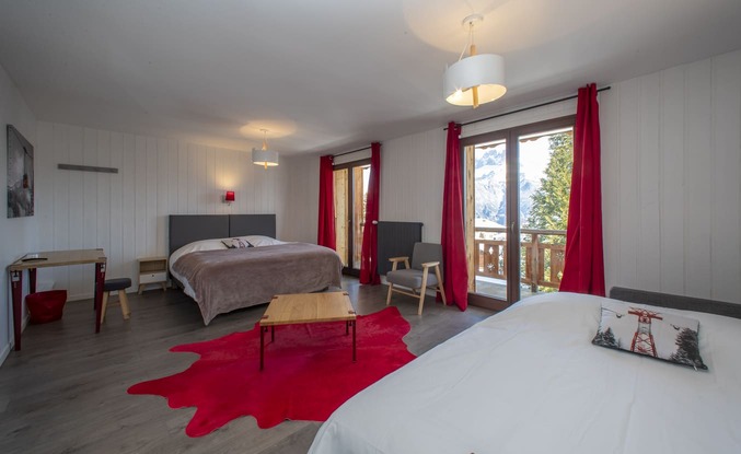 Grand Gite Groupe Haute-Savoie 74 Chalet La Terrasse du Mont Blanc