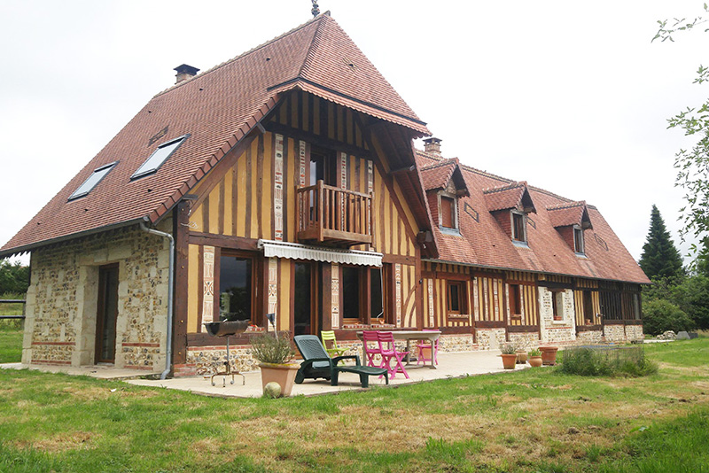 Grand Gite Groupe Eure 27 Domaine " Les Deux Vallées"