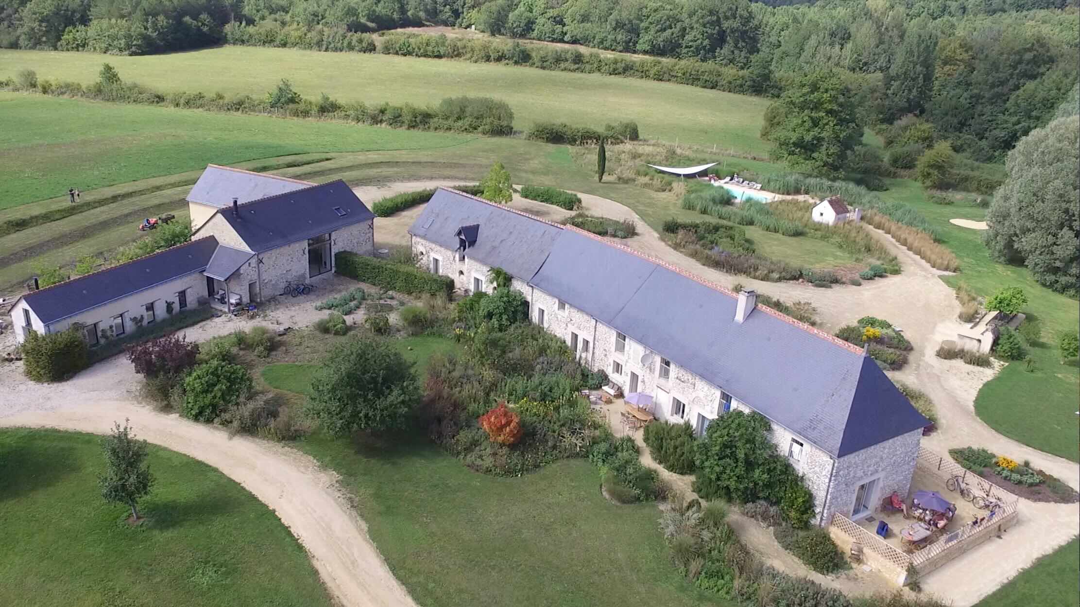 Grand Gite Groupe Indre-et-Loire 37 Moulin de Maulne 