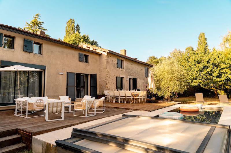 Grand Gite Groupe Deux-Sèvres 79 Grand gîte 12 personnes - maison des oliviers 