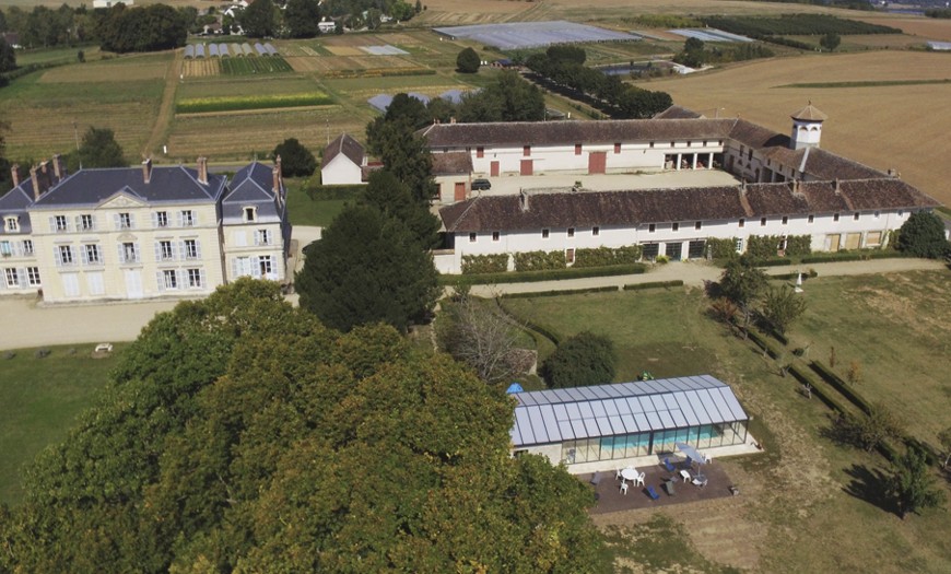 Grand Gite Groupe Paris Ile-de-France 75 Domaine de La Brosse, gîtes avec piscine couverte